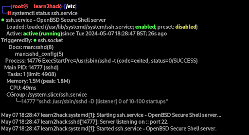 linux ssh